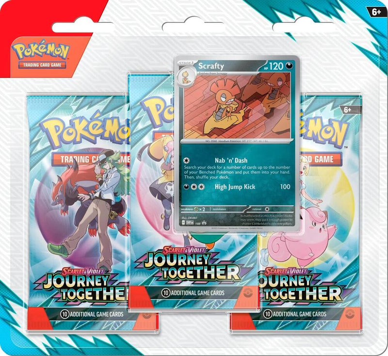 Journey Together 3 Pack Blister Scrafty - Journey Together sealed product