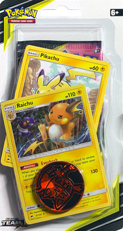 Team Up Premium Checklane Blister Raichu - Team Up sealed product
