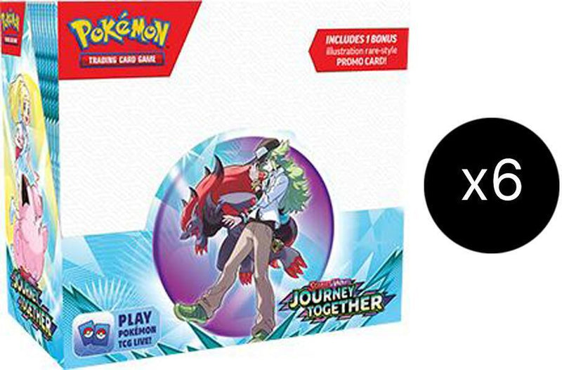 Journey Together Enhanced Booster Box Case - Journey Together sealed product