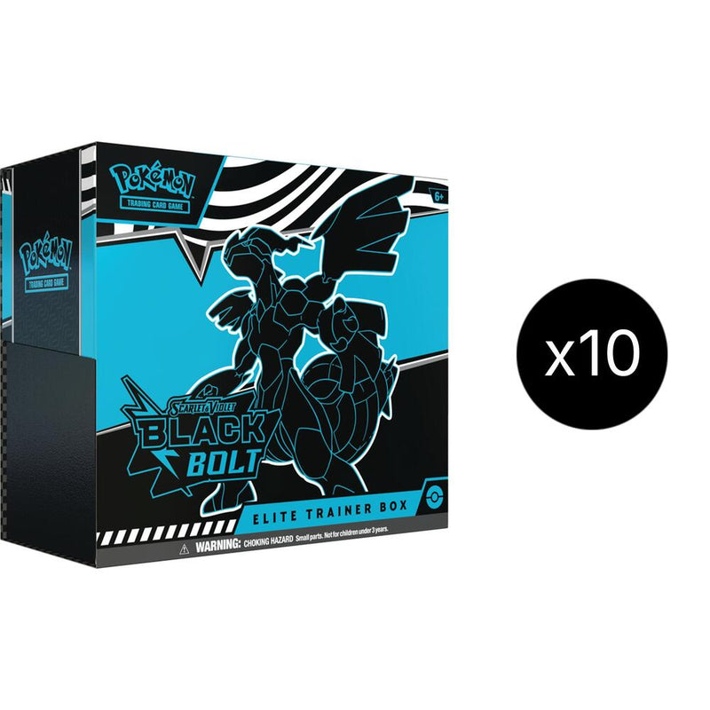 Black Bolt Elite Trainer Box Case - Black Bolt sealed product