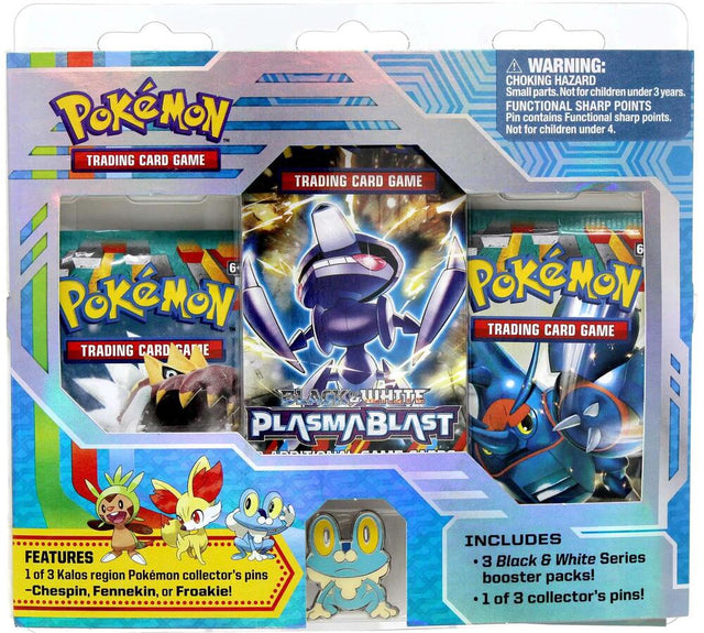Collectors Pin Three Pack Blisters Froakie