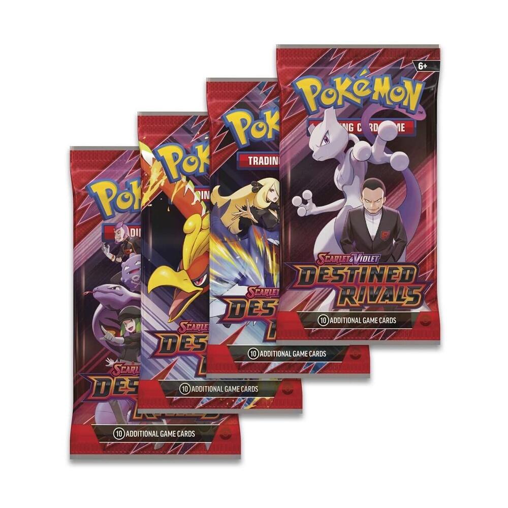 Destined Rivals Booster Pack Art Bundle Set of 4