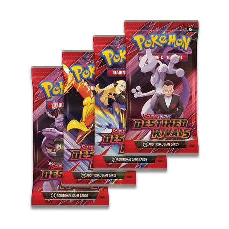 Destined Rivals Booster Pack Art Bundle Set of 4
