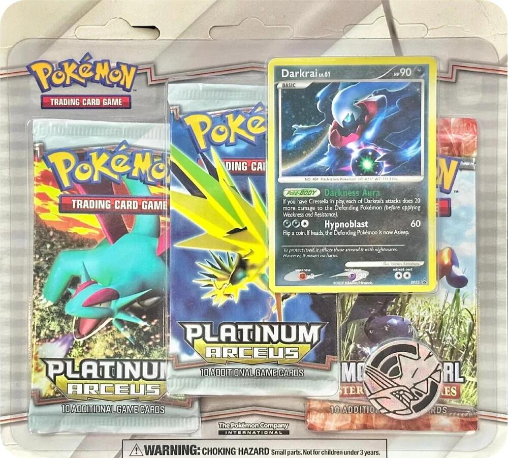 Arceus 3 Pack Blister Darkrai