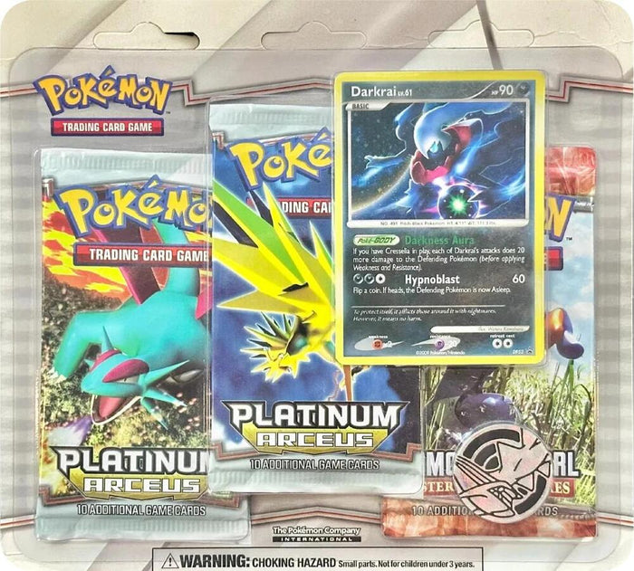 Arceus 3 Pack Blister Darkrai