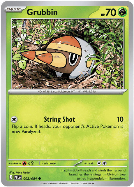 0002 Grubbin Common Pitch Black