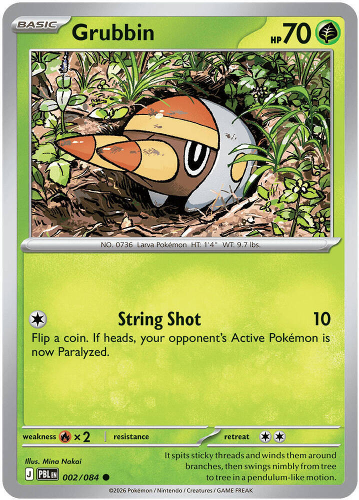 0002 Grubbin Common Pitch Black