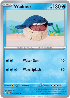 0015 Wailmer Common Pitch Black