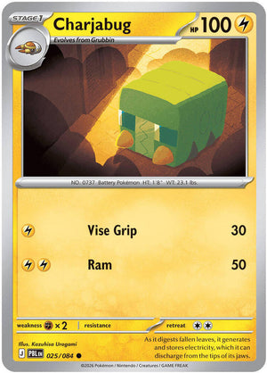 0025 Charjabug Common Pitch Black