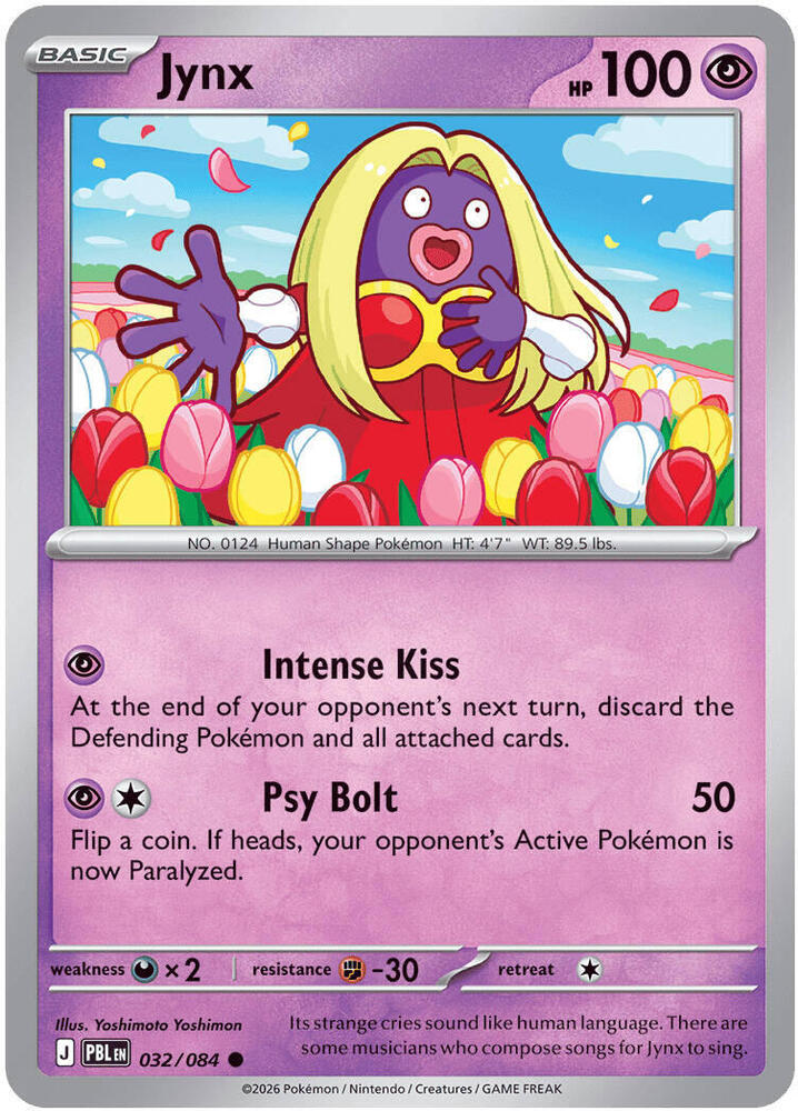 0032 Jynx Common Pitch Black
