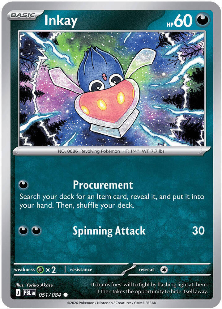 0051 Inkay Common Pitch Black