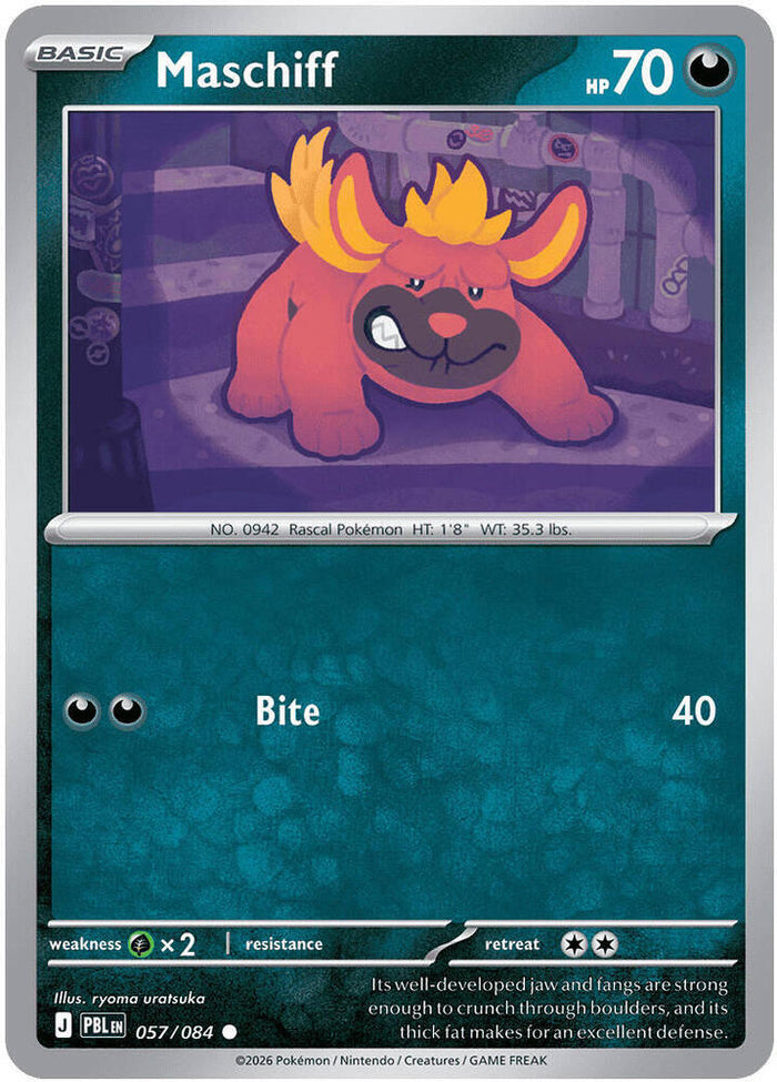 0057 Maschiff Common Pitch Black