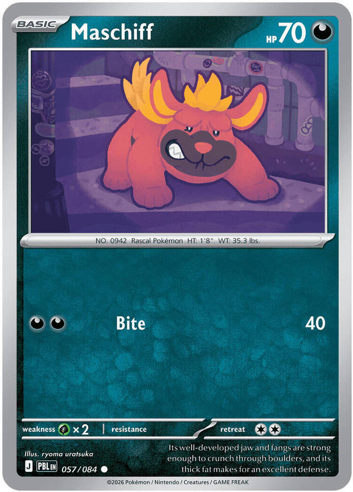 0057 Maschiff Common Pitch Black