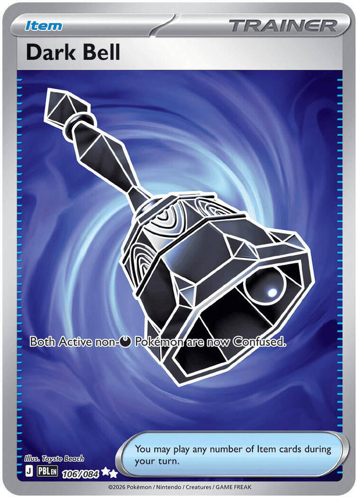 0106 Dark Bell Ultra Rare Pitch Black