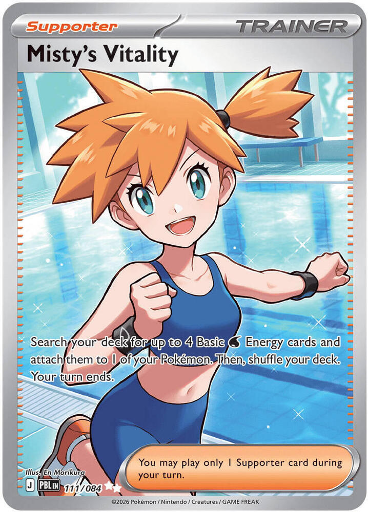 0111 Misty's Vitality Ultra Rare Pitch Black