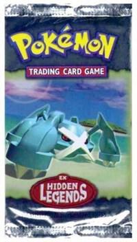Hidden Legends Booster Pack - EX Hidden Legends sealed product
