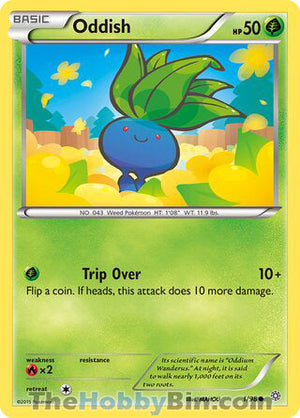 0001 Oddish Common Ancient Origins