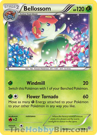 Bellossom Ancient Origins Uncommon #4/98