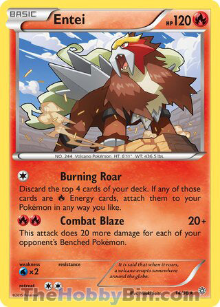 Entei Ancient Origins Rare #14/98 – The Hobby Bin