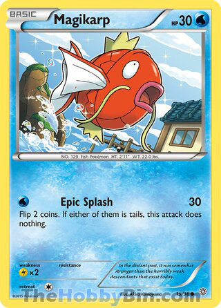 Magikarp Ancient Origins Common #19/98