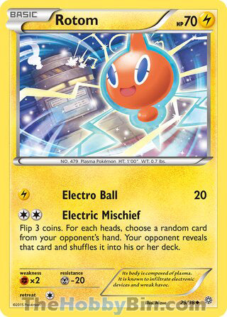 Rotom #29/98 Uncommon - Ancient Origins Pokemon card