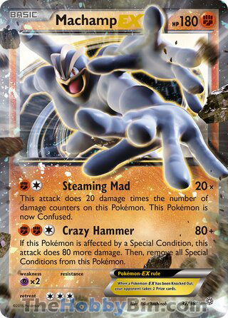 0037 Machamp EX Ultra Rare Ancient Origins