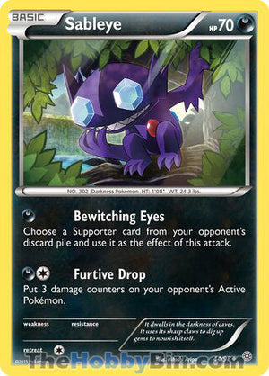 0044 Sableye Uncommon Ancient Origins