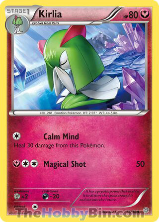 Kirlia #53/98 Uncommon - Ancient Origins Pokemon card