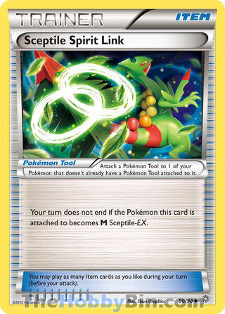 Sceptile Spirit Link #80/98 Uncommon - Ancient Origins Pokemon card