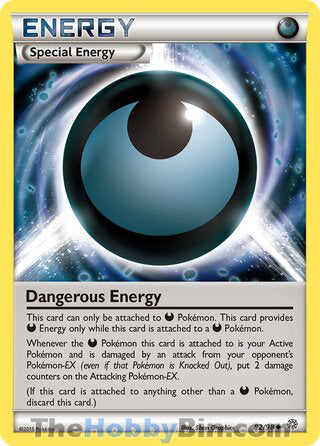 Dangerous Energy #82/98 Uncommon - Ancient Origins Pokemon card