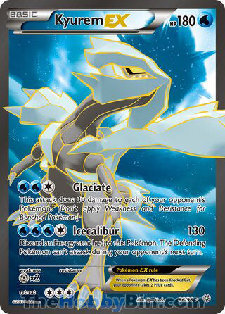 Kyurem EX #86/98 Ultra Rare - Ancient Origins Pokemon card
