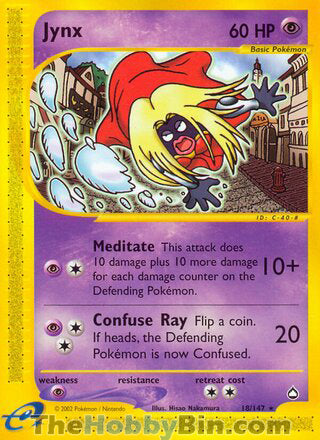 Jynx Aquapolis Rare #18/147