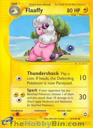 0047 Flaaffy Uncommon Aquapolis