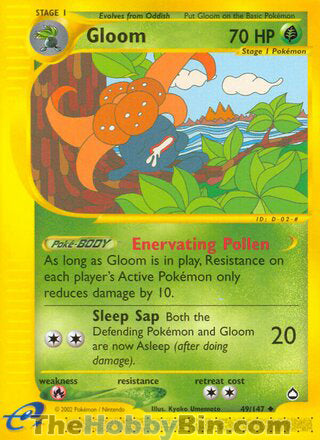 Gloom Aquapolis Uncommon #49/147