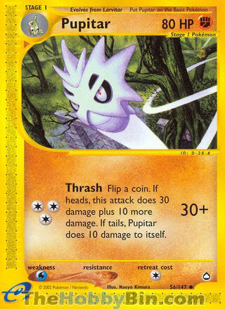0056 Pupitar Uncommon Aquapolis