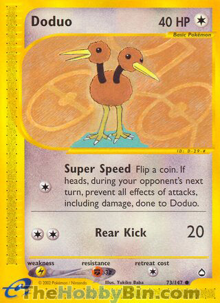 Doduo Aquapolis Common #73/147