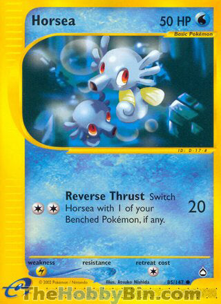 0085 Horsea Common Aquapolis