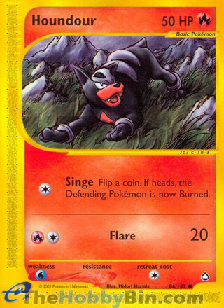 0086 Houndour Common Aquapolis