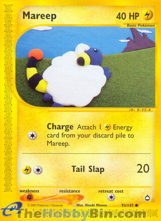 0093 Mareep Common Aquapolis