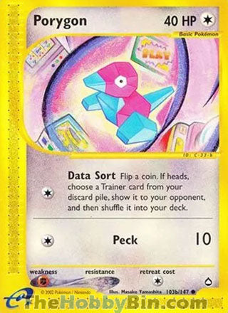 0103b Porygon Common Aquapolis