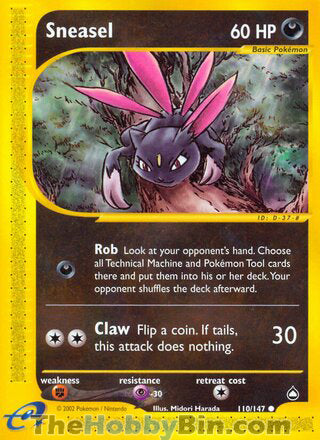 0110 Sneasel Common Aquapolis