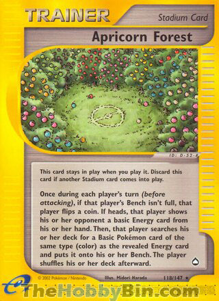 0118 Apricorn Forest Rare Aquapolis