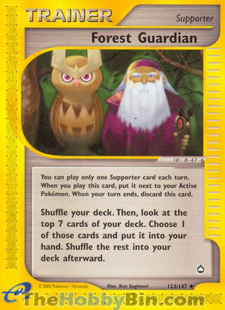 0123 Forest Guardian Uncommon Aquapolis
