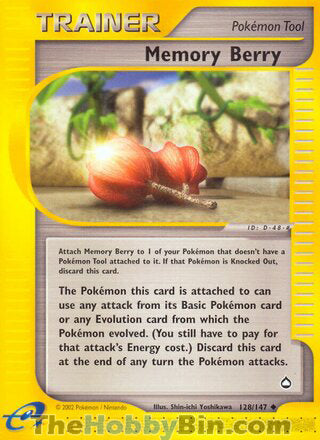 0128 Memory Berry Uncommon Aquapolis