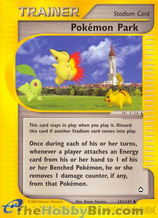 0131 Pokemon Park Uncommon Aquapolis