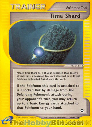 Time Shard Aquapolis Uncommon #135/147