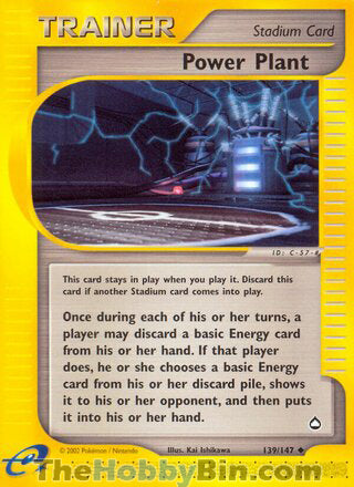 Power Plant Aquapolis Uncommon #139/147