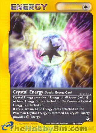 Crystal Energy Aquapolis Uncommon #146/147