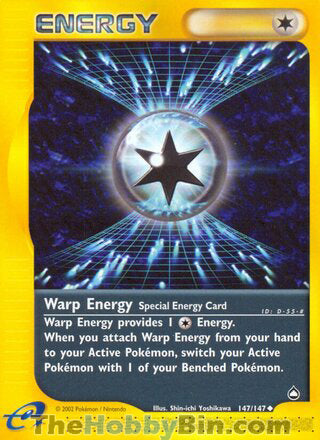 0147 Warp Energy Uncommon Aquapolis