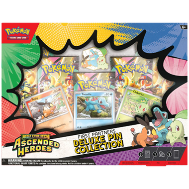 Ascended Heroes First Partners Deluxe Pin Collection